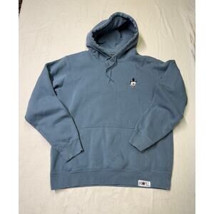 Kore Limited Hoodie  Men’s size large Blue dog embroidered logo Made in the USA